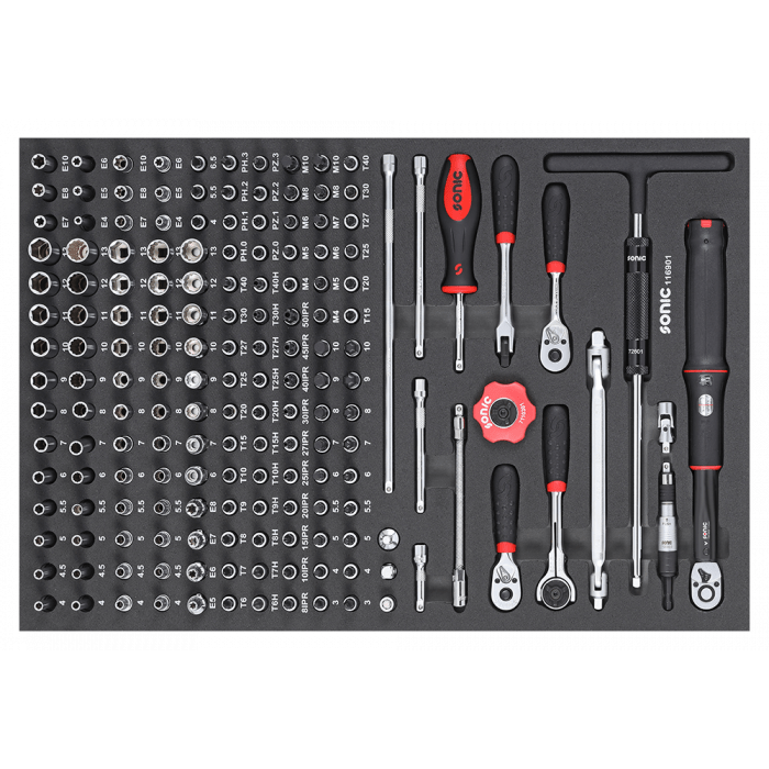 Sonic Set de Combinaison 169Pièces SFS Handgereedschap Prijstechnisch.com